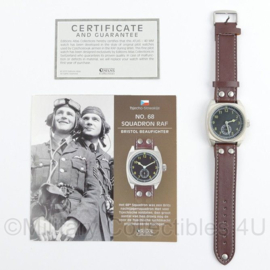 Tjecho Slowakije No. 68 Squadron RAF Bristol Beaufighter horloge - diameter uurwerk 3,5 cm - replica