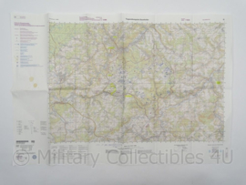 KL Nederlandse leger en Duitse Topografische kaart Baumholder Duitsland 1:50 000 - origineel