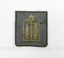 KL Nederlandse leger borst embleem Rabbijn - 5 x 5 cm - origineel