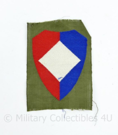 KL eenheid arm tot 2000 Staf Legerkorps Legerkorpstroepen - ongevouwen - 9 x 6,5 cm - origineel