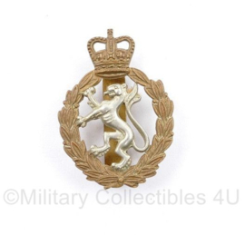 Britse WRAC Womens Royal Army Corps cap badge naoorlogs Queens Crown - 4 x 3 cm - origineel