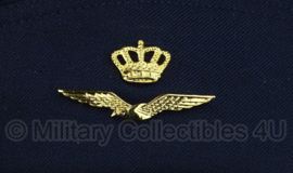 KLU Koninklijke Luchtmacht schuitje 2009 - huidig model - gedragen - maat 54 cm - origineel