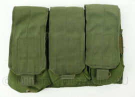 US Eagle Industries M4 triple mag pouch - 24½ x 18 x 3 cm - licht gebruikt - origineel
