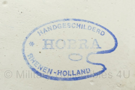 Wandbord 431 IBC Noord-Brabant Infanterie Beveiligingscompagnie RvH Van Heutsz - 15½ x 2 x 15½ cm - origineel