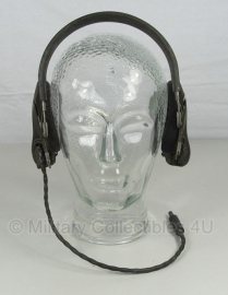 WWII US Navy USN H-16-U MX-240/U & MX-239/U Radio Headset Headphone - origineel