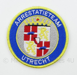 Arrestatieteam Utrecht embleem - met klittenband - 9 cm. diameter
