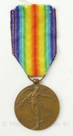 Belgische overwinningsmedaille 1914-1918 - 10 x 4 cm - Origineel