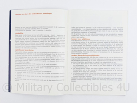 Onderofficier Koninklijke Luchtmacht informatiemap 1962 en formulieren om in te vullen - origineel