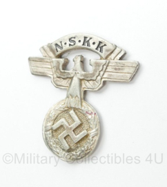 WO2 Duitse NSKK Nationalsozialistisches Kraftfahrkorps vlaggenstok punt adelaar - 5,5 x 5,5 cm - origineel