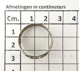 WO2 Duitse SS Divisie Nord ring met stempels - diameter 22 mm