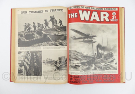 The War: A Weekly Illustrated Survey of the Second Great War Vol. I verzamelboek - 26 x 2 x 34,5 cm - origineel