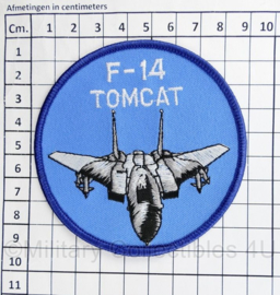 USAF US Air Force embleem F-14 Tomcat - diameter 9 cm - origineel