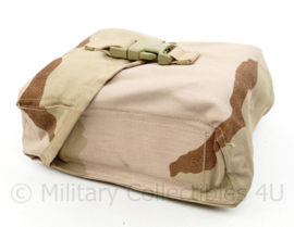 US Army Desert MOLLE pouch II 200 round saw gunner pouch - magazijntas voor 200 patronen magazijn - 20 x 18 x 9 cm - origineel
