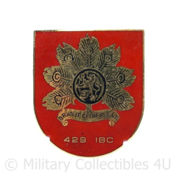 KL DT2000 borst speld Regiment Oranje Gelderland 429IBC - 4 x 3,5 cm - origineel