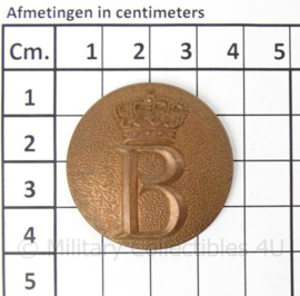 Onbekend metalen onderdeel met Beatrix B initiaal - doorsnede 4 cm - origineel