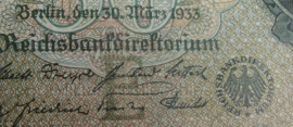 Reichsmark Briefgeld WO2 - 50 RM