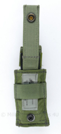 Defensie Korps Mariniers en US Army Eagle Industries MOLLE tas HARDCOVER M9 Single Magazin pouch pistol - 5,5 x 3,5 x 13,5 cm - nieuw - origineel