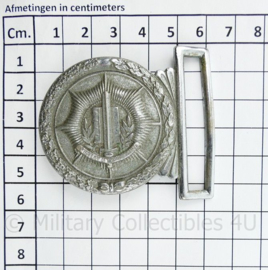 Gemeentepolitie koppelslot sluiting - 6 x 6,5 cm - origineel