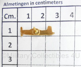 KLU Koninklijke Luchtmacht vliegtuig speldje - 2,5 x 0,5 cm - origineel