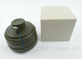 BW Bundeswehr 40mm Dräger gasmasker filter - nieuw in doos - origineel