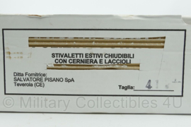 italiaanse leger Combat Boots met snelsluiting - zomer model - maat 40 tm. 42 - nieuw in doos - origineel