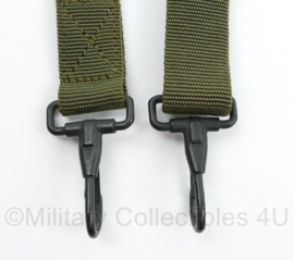 US Army nylon draagriem groen - 102 x 2,5 cm - nieuw - origineel