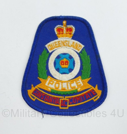 Australië Queensland Police patch - 9 x 8  cm - origineel