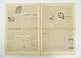 WO2 Duitse krant 8 Uhr Blatt 26 februari 1944 - 47 x 32 cm - origineel