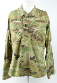 US Army Coat Army Combat uniform Multicam jacket Captain Burke - maat Medium Short = 6070/9404 - licht gedragen - origineel