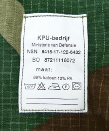 KL Korps Mariniers Smock jas Forest camo 88% katoen - maat 8000/9095 - NIEUW - origineel