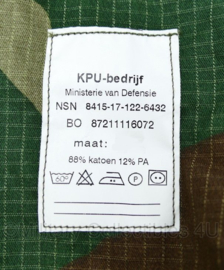 KL Korps Mariniers Smock jas Forest camo 88% katoen - maat Large (6080/9500) - licht gedragen - origineel