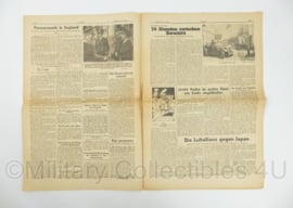 WO2 Duitse krant 8 Uhr Blatt 2 juli 1944 - 47 x 32 cm - origineel