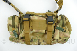 Multicam schoudertas met draagriem - 33 x 11 x 19 cm