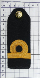 KMARNS epauletten Eerste luitenant der Mariniers - 13 x 5 cm - origineel