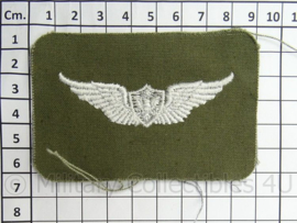 USAF US Air Force BDU borst wing - afmeting 9 x 6 cm - Origineel