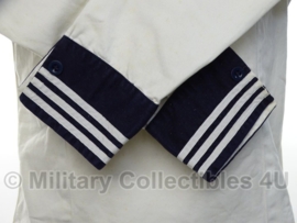 Koninklijke Marine Matrozen hemd WIT Baaienhemd - 50/60'er jaren - maat Extra Small - origineel