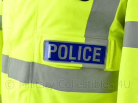 Britse Politie Police geel jack met portofoonhouders - maat L - origineel