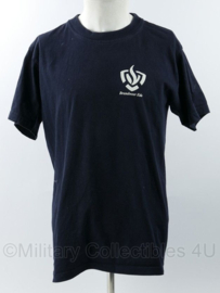 Nederlandse Brandweer Ede t-shirt donkerblauw - maat Medium of Large - gedragen - origineel