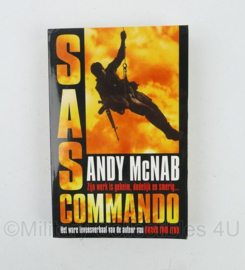 Boek SAS Commando Andy McNab - 14 x 3 x 21,5 cm - origineel