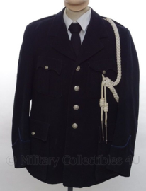KMAR Koninklijke Marechaussee of Politie jaren '50 uniform SET jas, overhemd en stropdas - met origineel koord - maat - origineel