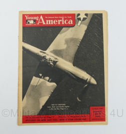 WO2 US Young America The National News Weekly for Youth Magazine tijdschrift - November 2, 1944 - 34,5 x 27 cm - origineel