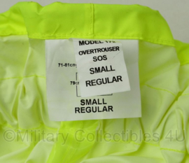 Britse Politie broek Yaffy Protective Clothing SOS High Visibility overtrousers - model 172 - meerdere maten - origineel