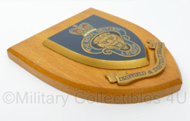 The Royal British Legion Drieffield & District Branch wandbord - 15 x 1,5 x 17,5 cm - origineel