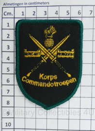 KCT Korps Commandotroepen embleem nieuw gemaakt - 8 x 6 cm - met klittenband