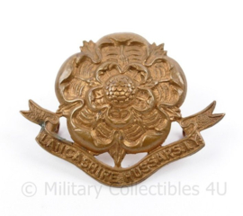 WW2 British cap badge The Lancashire Hussars IY - 4,5 x 5,5 cm - origineel