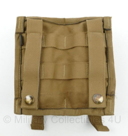 Double M4 C7 C8 Mag pouch MOLLE Coyote - made in USA - 15 x 7 x 16 cm - gebruikt - origineel