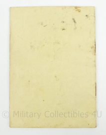 WO2 Duits Schiessbuch schietboekje 1937 / 1938 van 18 infanterie regiment 19 - 15 x 10½ cm - origineel