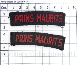 MVO Straatnaam PAAR Prins Maurits - 8,5 x 2,5 cm - origineel