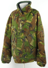 KLu Luchtmacht Flight Line parka met dikke voering en kraag - woodland - maat 6500/9095 - origineel