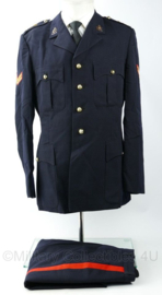 KMARNS Korps Mariniers Barathea uniform jas met broek hedex 1975 - maat 51 - licht gedragen - origineel